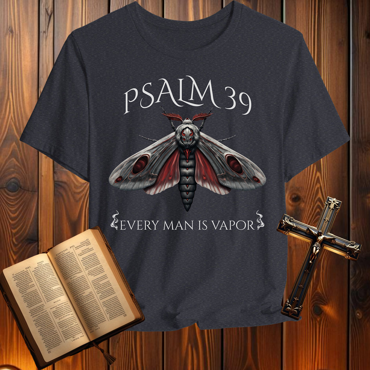 Psalm 39 Moth - T-Shirt
