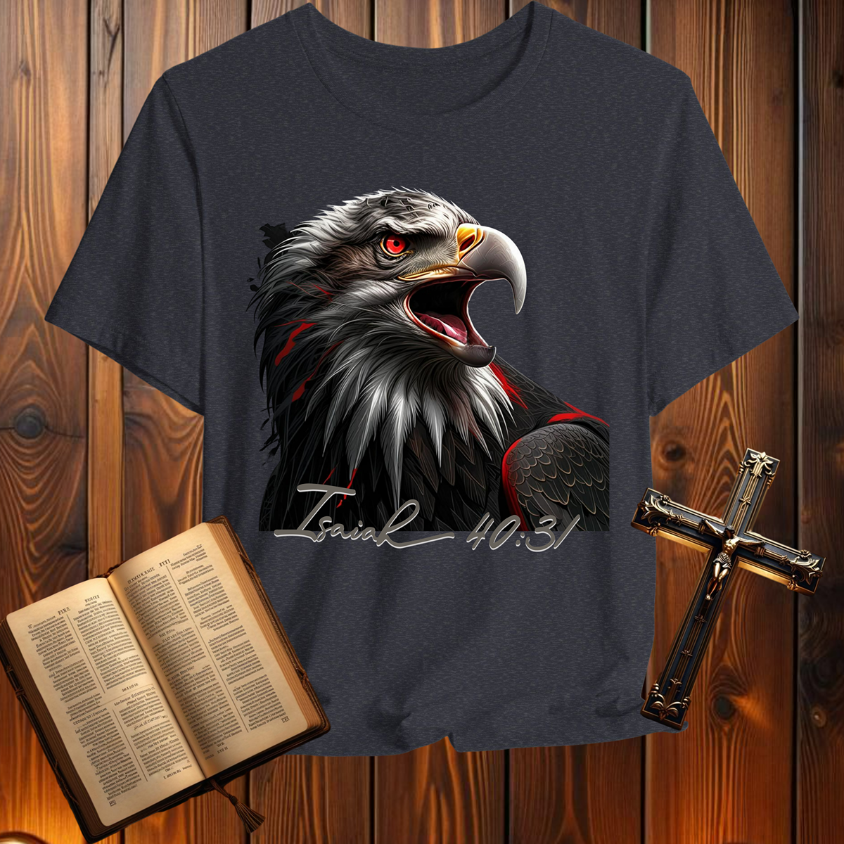 Eagle Isaiah 40:31 - T-Shirt