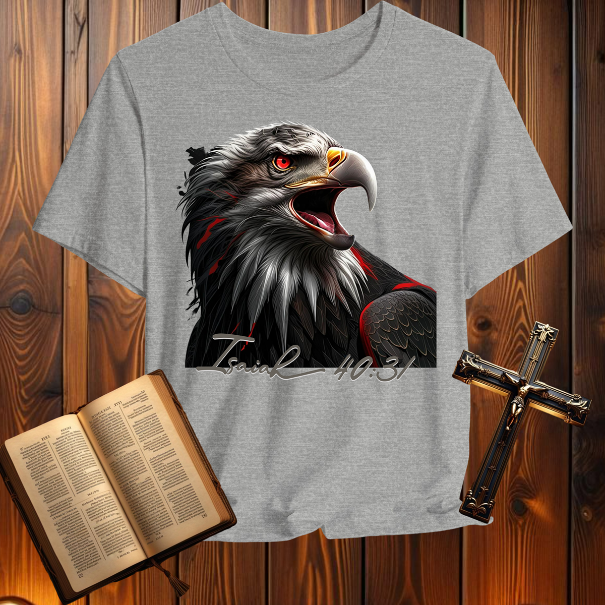 Eagle Isaiah 40:31 - T-Shirt