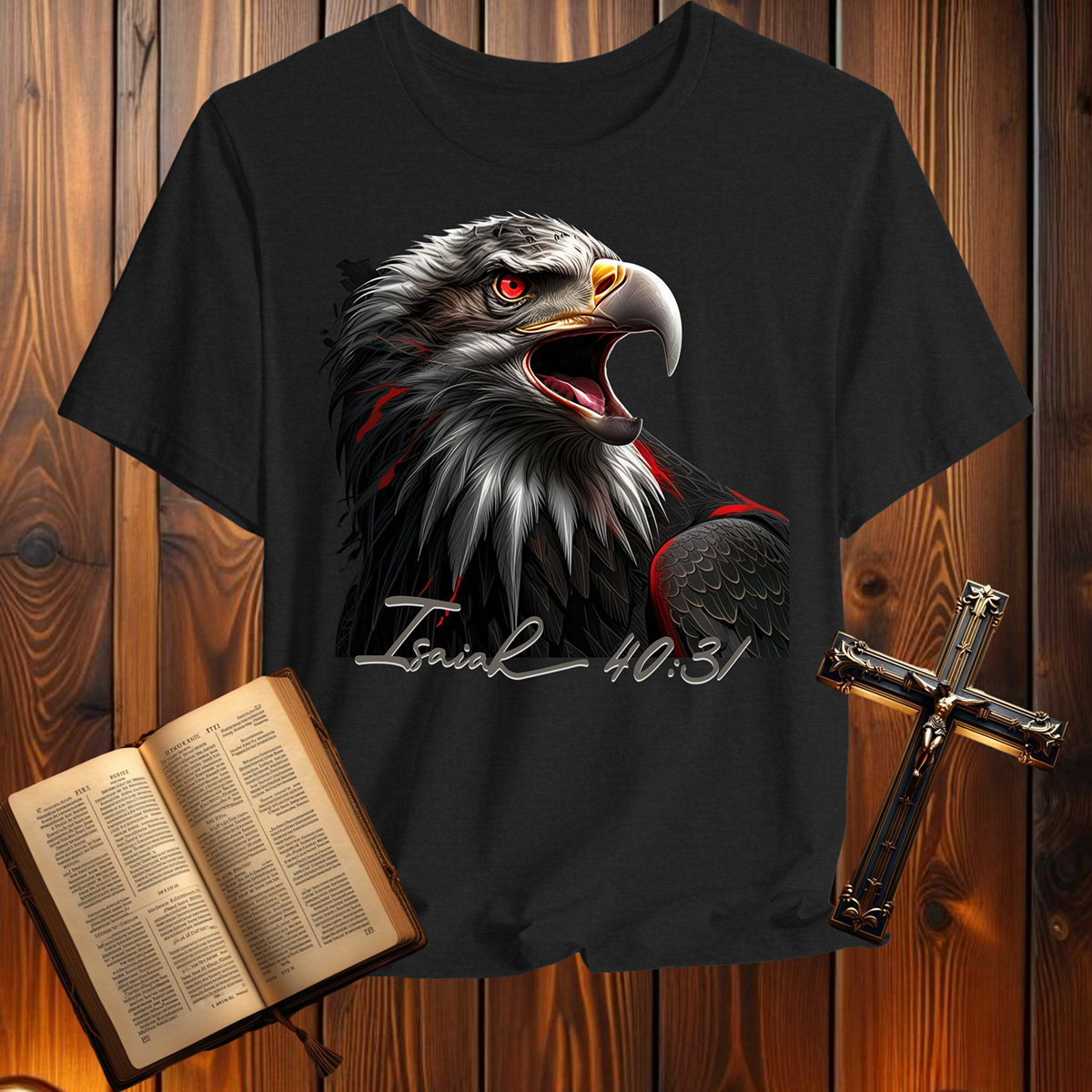 Eagle Isaiah 40:31 - T-Shirt