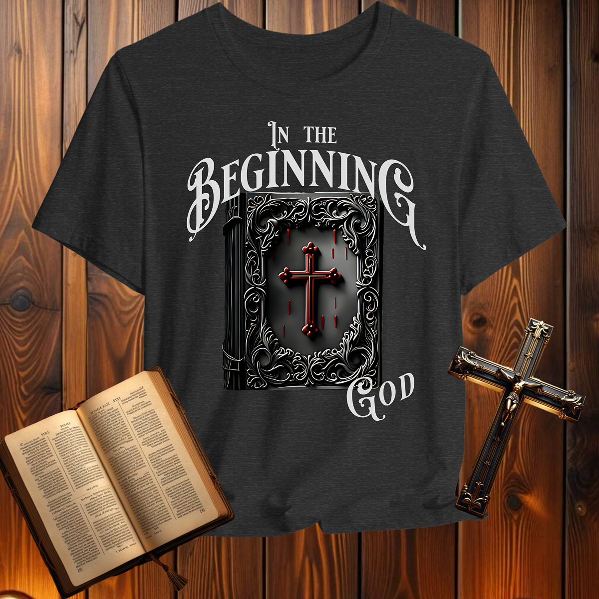 In the Beginning God - T-Shirt