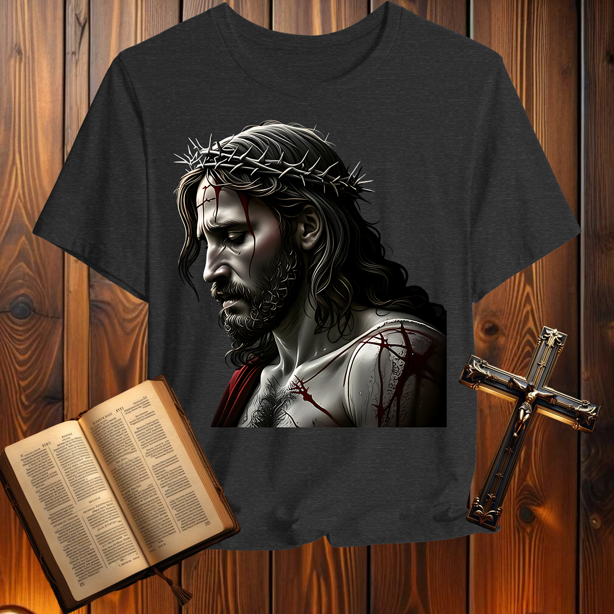 Jesus 1 Peter 2:22-25 - T-Shirt