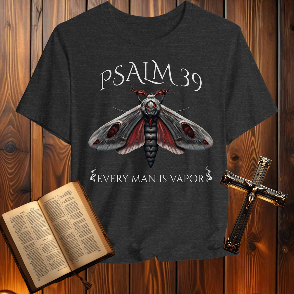 Psalm 39 Moth - T-Shirt