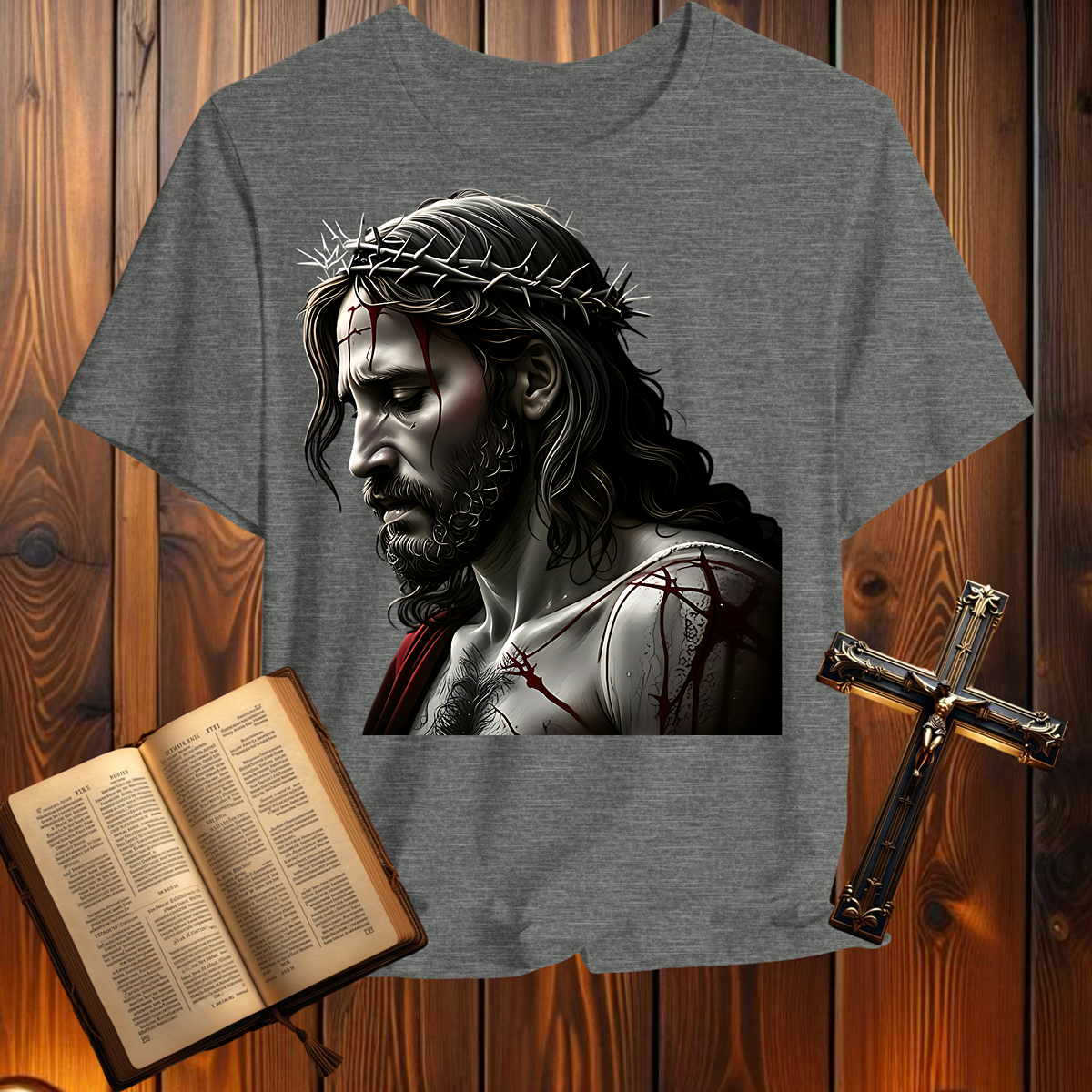 Jesus 1 Peter 2:22-25 - T-Shirt