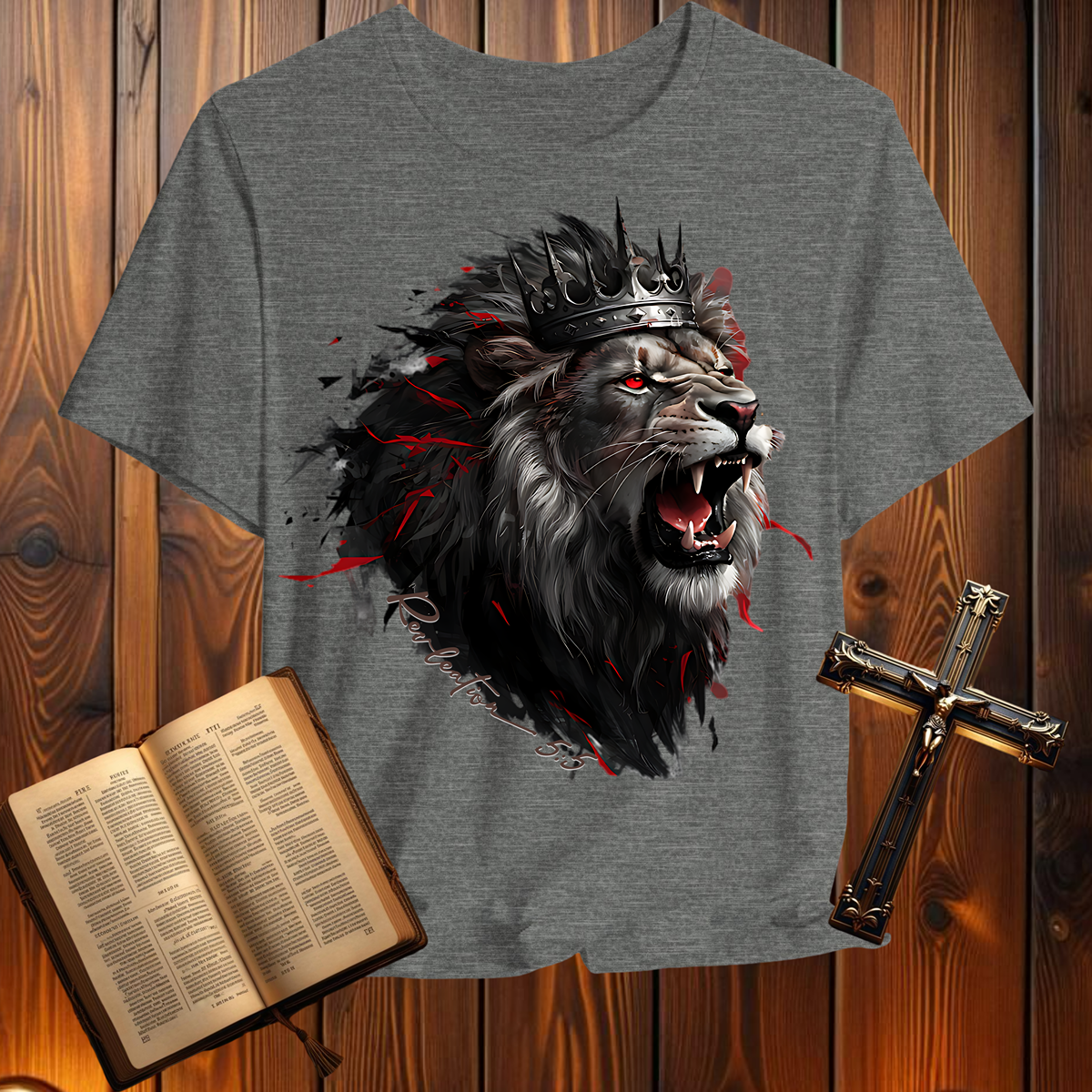 Lion Revelation 5:5 - T-Shirt