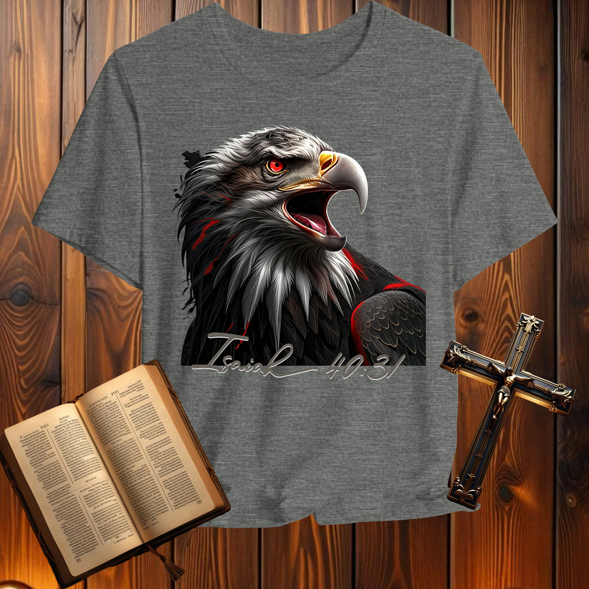 Eagle Isaiah 40:31 - T-Shirt