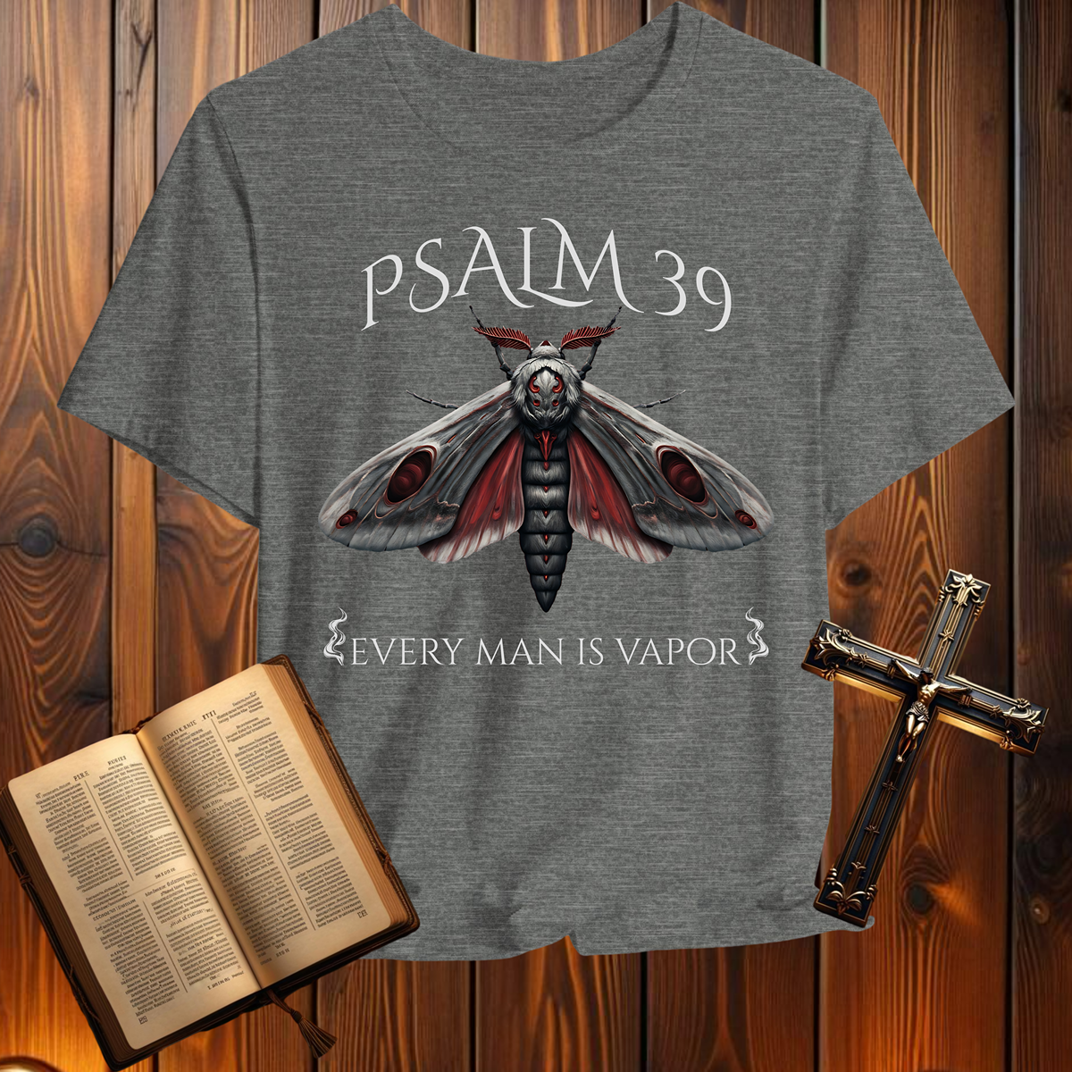 Psalm 39 Moth - T-Shirt