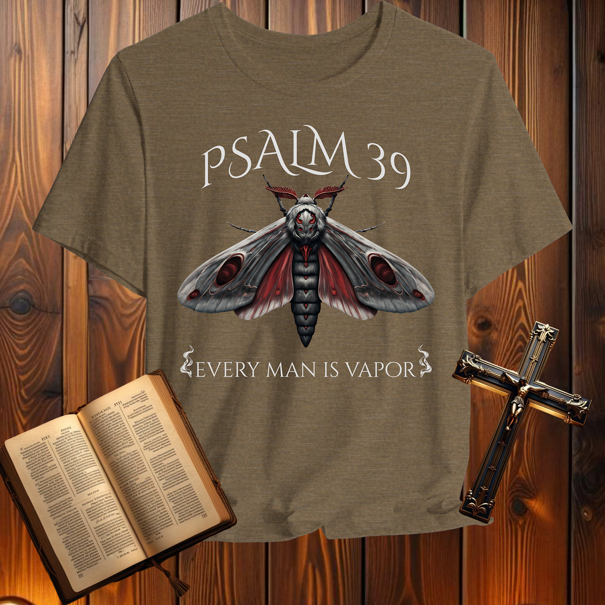 Psalm 39 Moth - T-Shirt