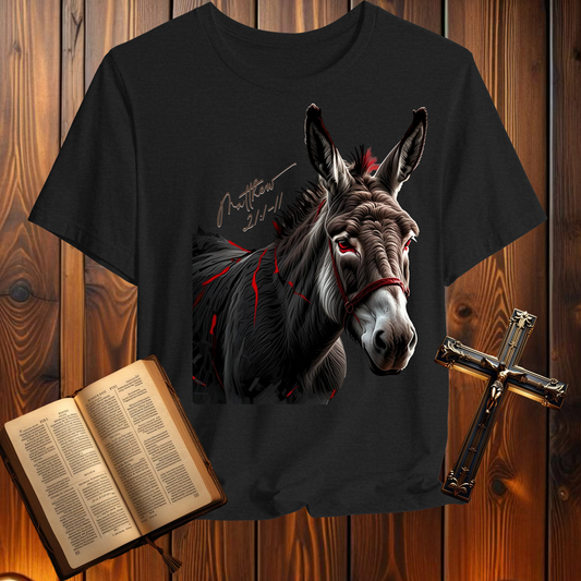 Mule Matthew 21:1-11 - T-Shirt