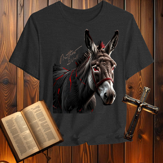 Mule Matthew 21:1-11 - T-Shirt