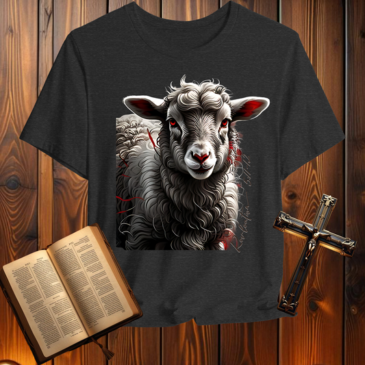 Lamb Revelation 5:11-12 - T-Shirt