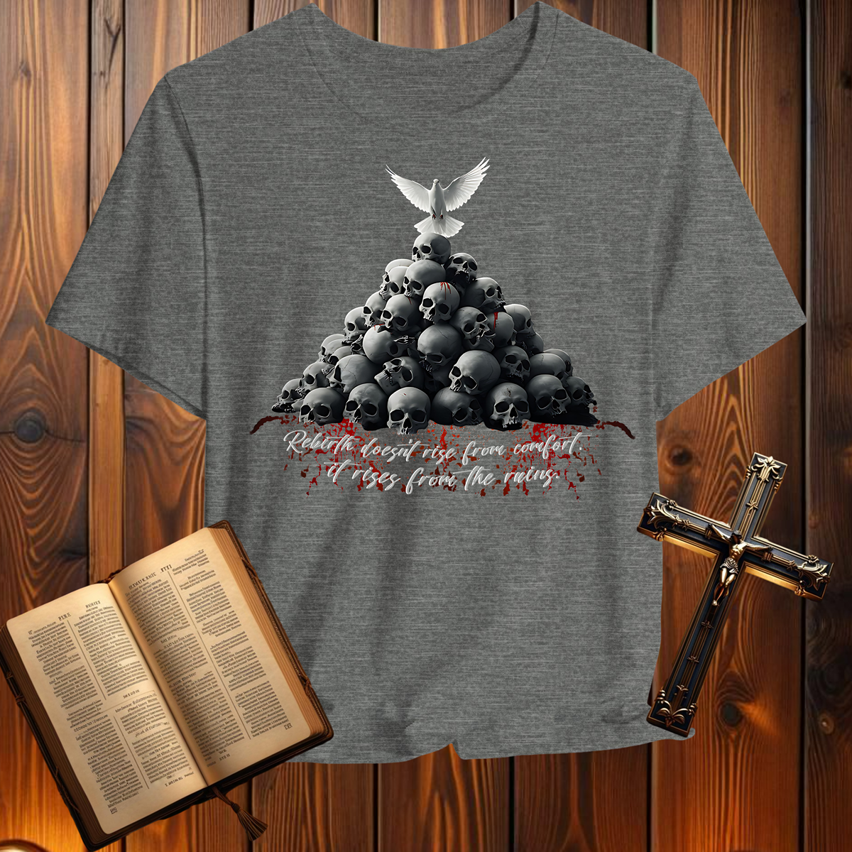 Rebirth Rises Micah 7:8-9 - T-Shirt