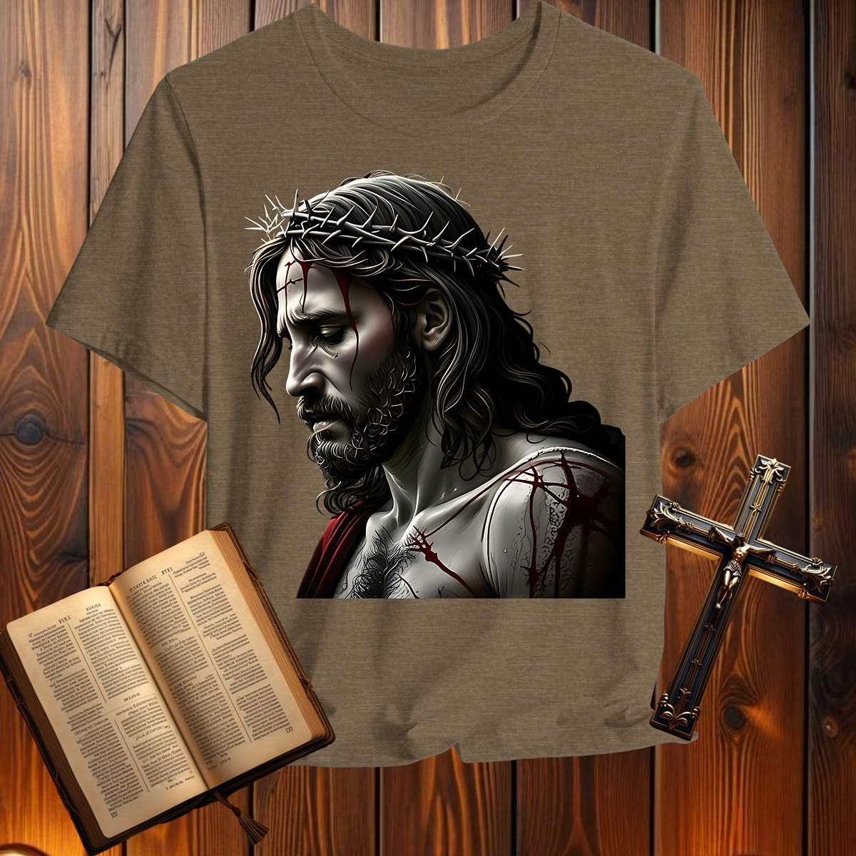 Jesus 1 Peter 2:22-25 - T-Shirt