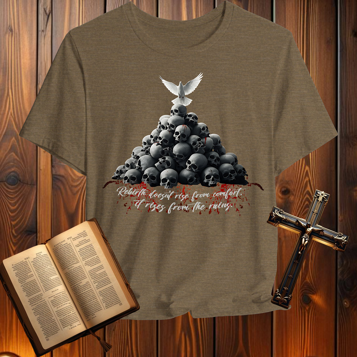 Rebirth Rises Micah 7:8-9 - T-Shirt